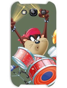 COVER TAZMANIA ROCK SAMSUNG S3 CUSTODIE/PROTEZIONE - MOBILE/TABLET