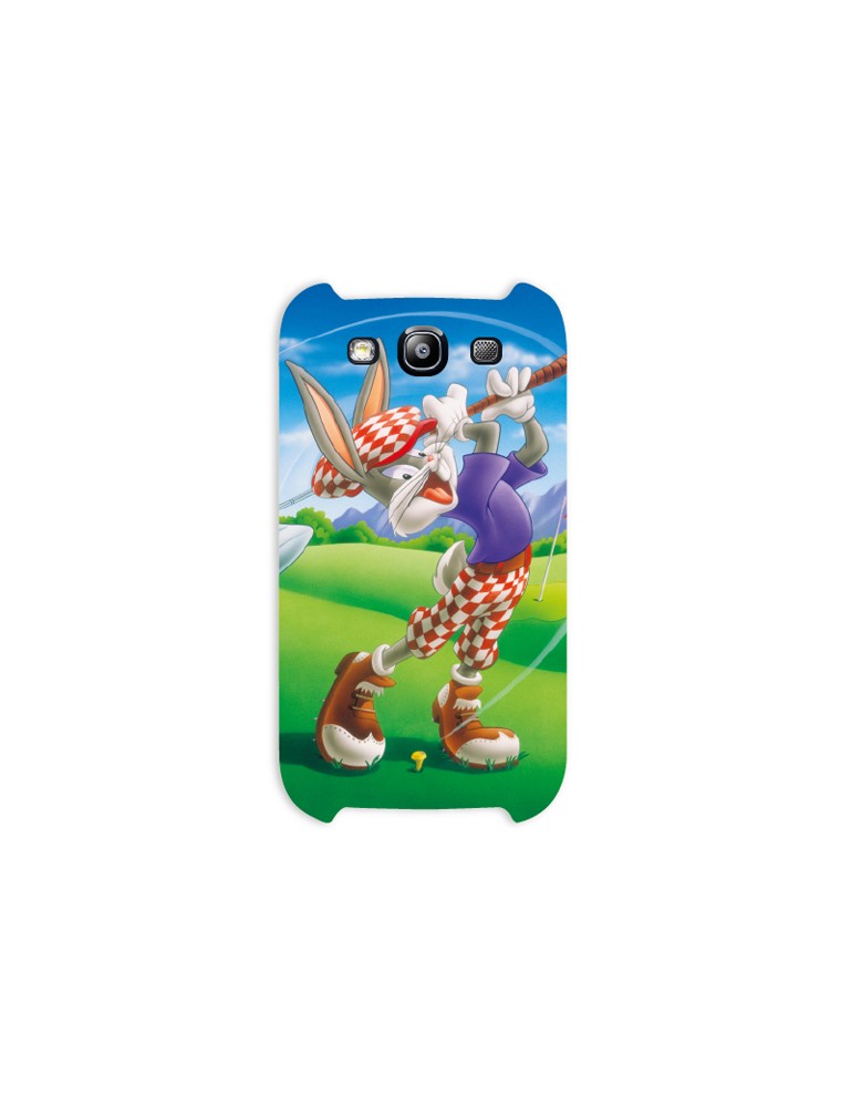 COVER BUGS BUNNY GOLF SAMSUNG S3 CUSTODIE/PROTEZIONE - MOBILE/TABLET