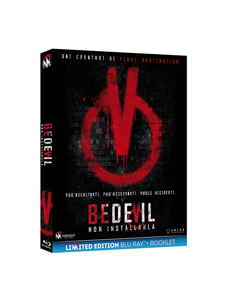 BEDEVIL - NON INSTALLARLA LTD ED + BOOK. HORROR BLU-RAY