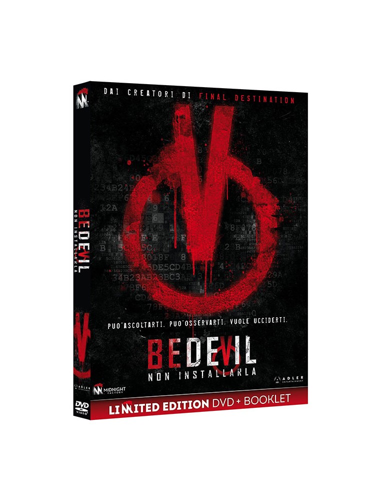 BEDEVIL - NON INSTALLARLA LTD ED + BOOK. HORROR DVD