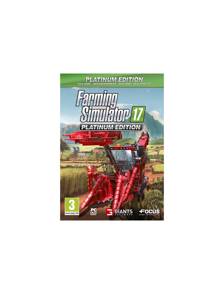 FARMING SIMULATOR 2017 PLATINUM EDITION SIMULAZIONE - GIOCHI PC