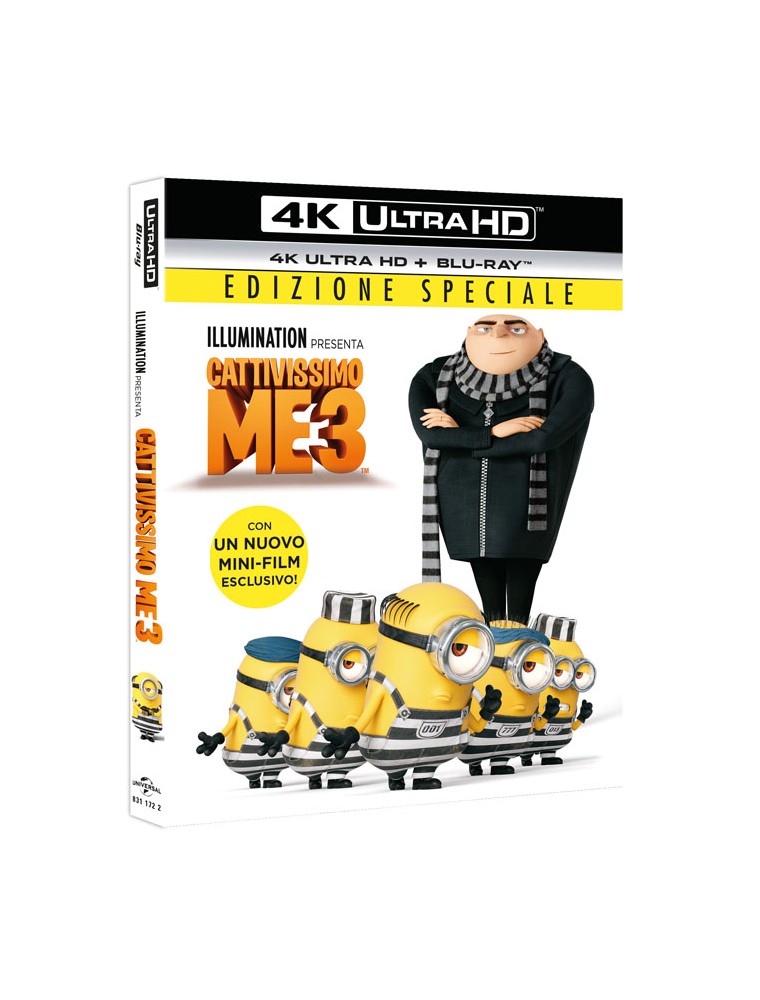 CATTIVISSIMO ME 3 4K UHD ANIMAZIONE - BLU-RAY