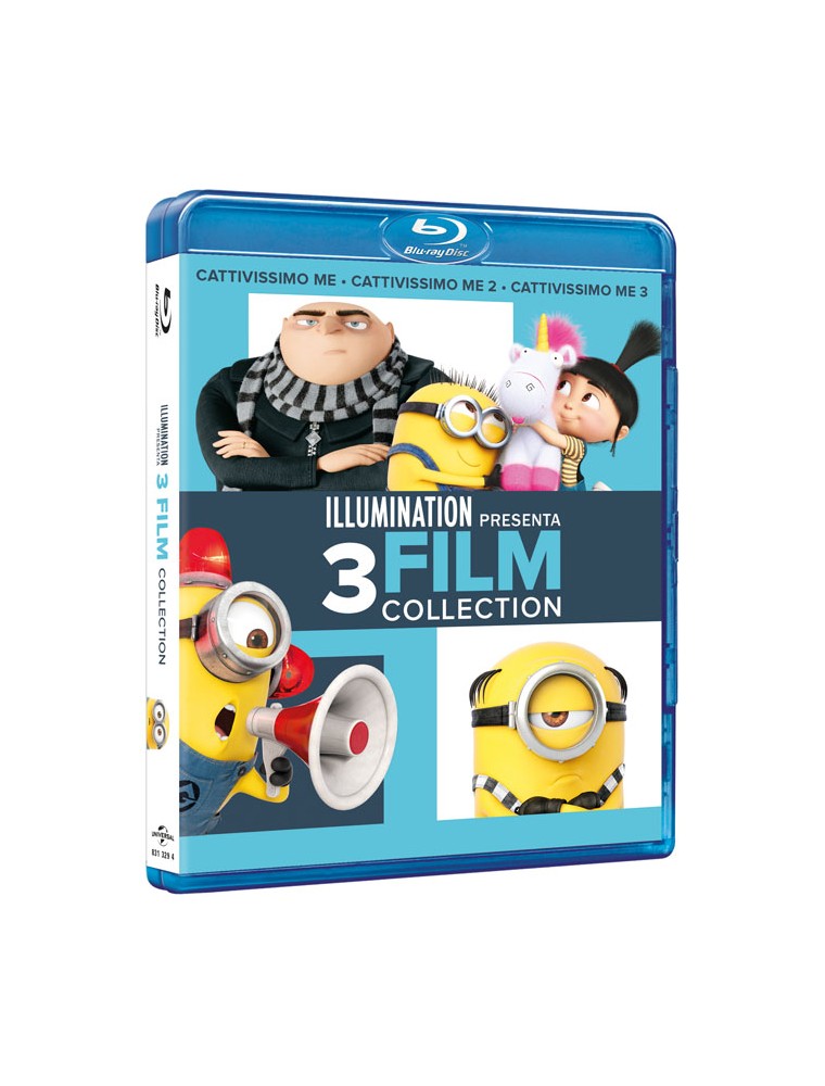 CATTIVISSIMO ME 3 MOVIES COLLECTION ANIMAZIONE - BLU-RAY