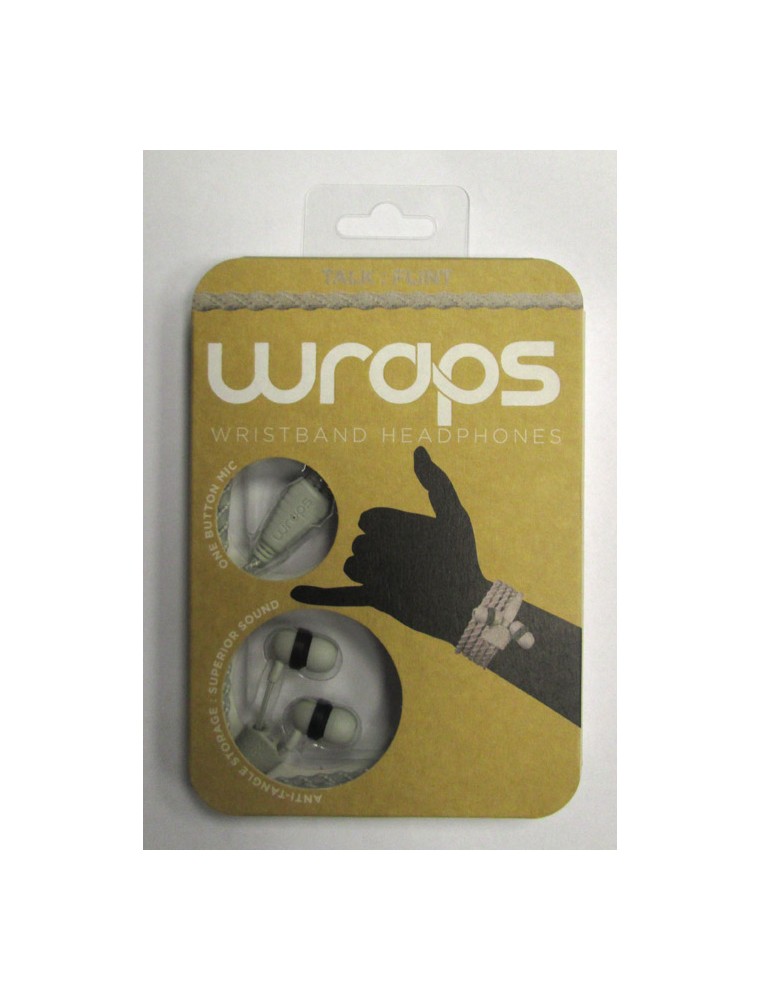 BB AURICOLARE WRAPS WRISTBAND GRIGIO CUFFIE