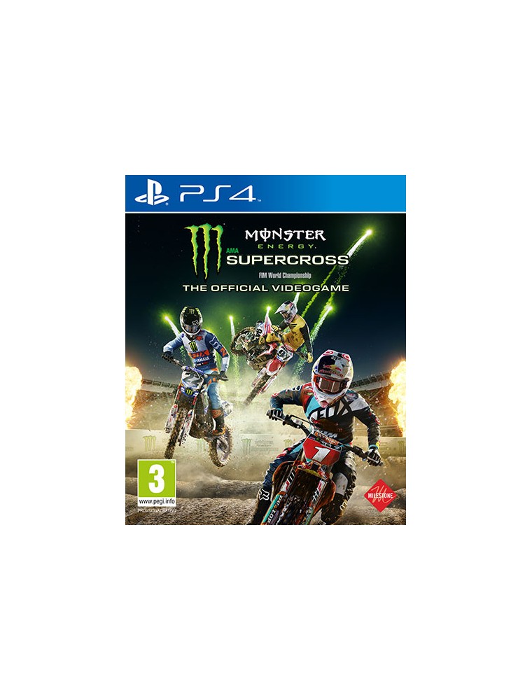 MONSTER ENERGY SUPERCROSS SPORTIVO - PLAYSTATION 4