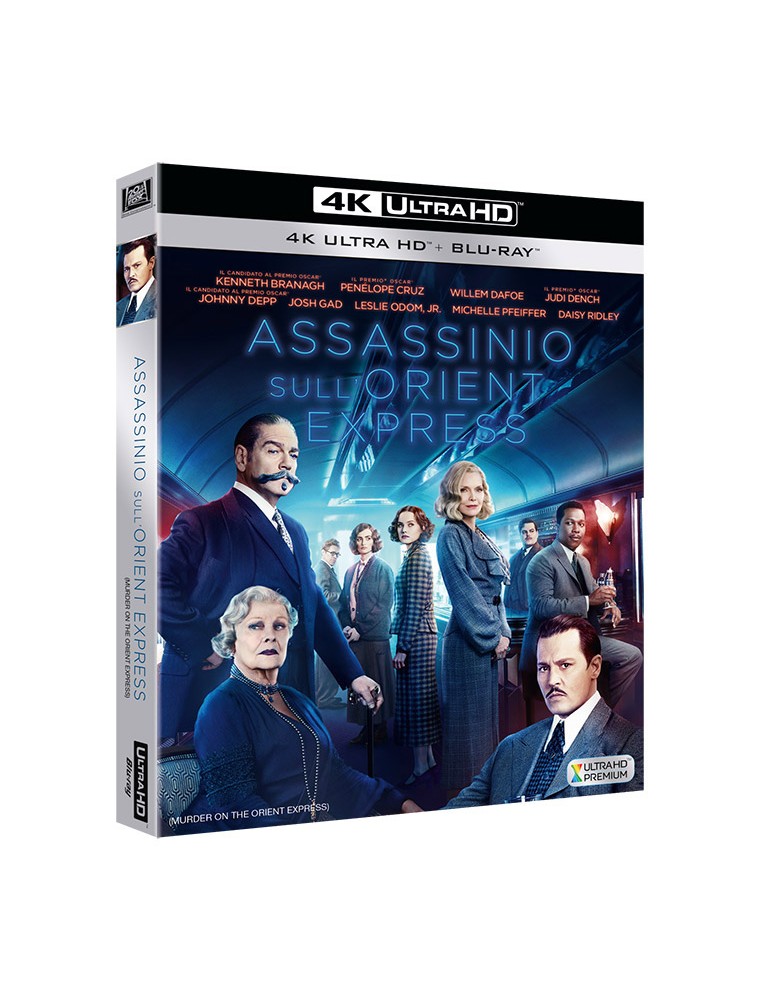 ASSASSINIO SULL'ORIENT EXPRESS - 4K UHD THRILLER BLU-RAY