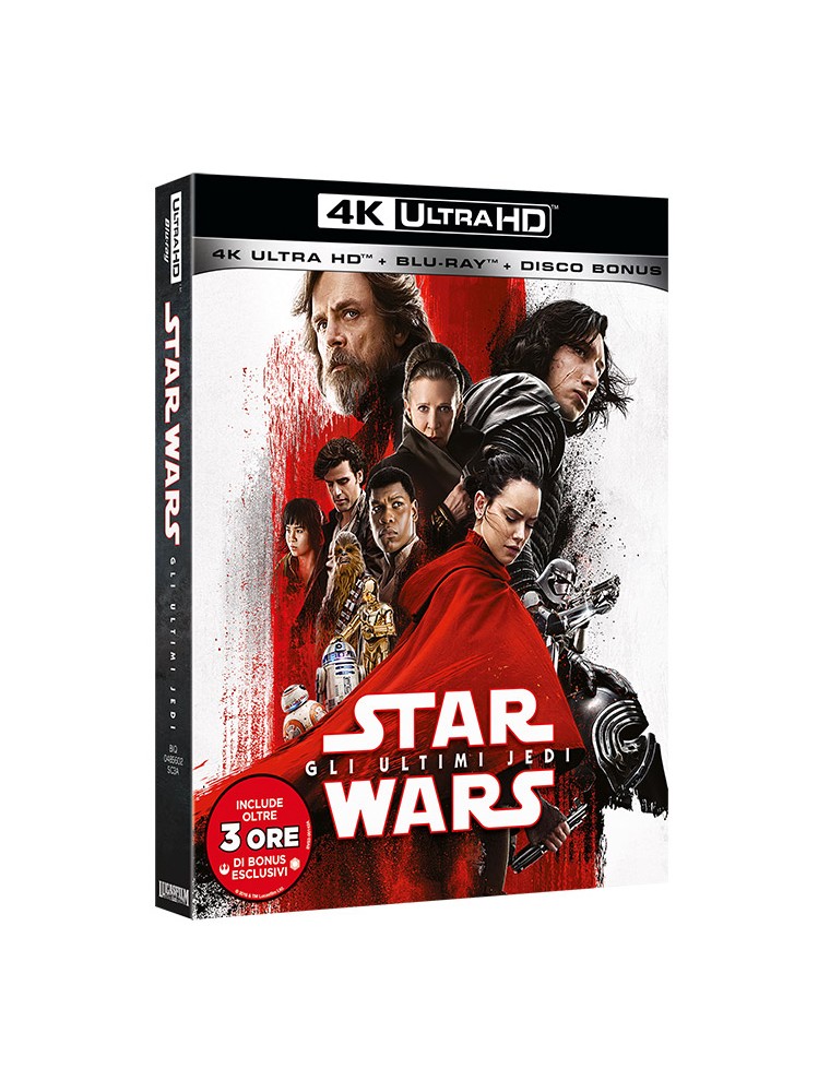 STAR WARS: GLI ULTIMI JEDI (UHD) FANTASCIENZA - BLU-RAY