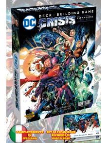 CRYPTOZOIC COSMIC GAMES DC DECK BUILDING GAME CRISIS EXP SET ITA GIOCO DA TAVOLO