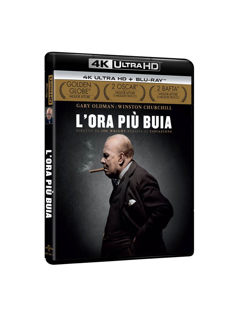 L'ORA PIU' BUIA 4K UHD DRAMMATICO - BLU-RAY