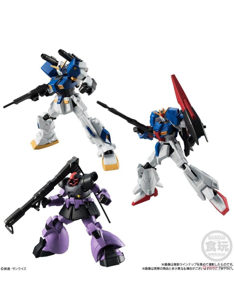 Gundam MEGA SIZE MS Shokugan  G-frame S.2 (10  Pezzi Display) Mini Figura Bandai