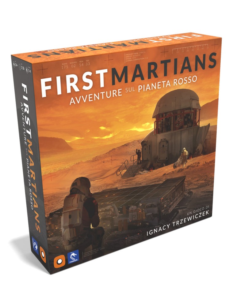 First Martians - Avventure sul Pianeta Rosso Gioco da Tavolo