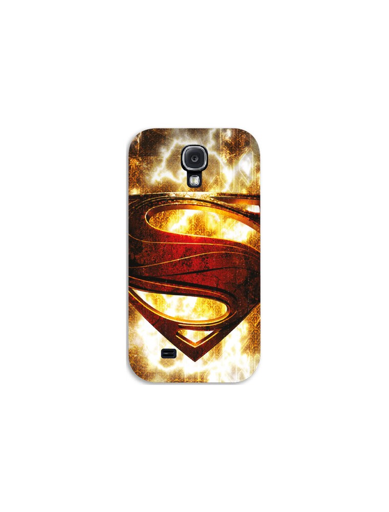 COVER LOGO SUPERMAN SAMSUNG S4 CUSTODIE/PROTEZIONE - MOBILE/TABLET