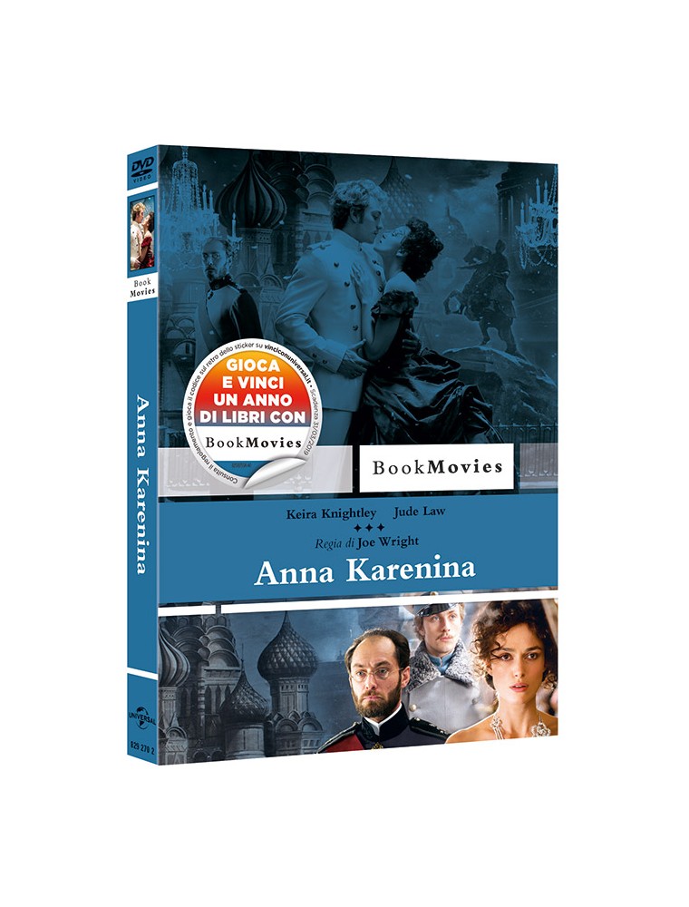 ANNA KARENINA - BOOKMOVIES DRAMMATICO DVD