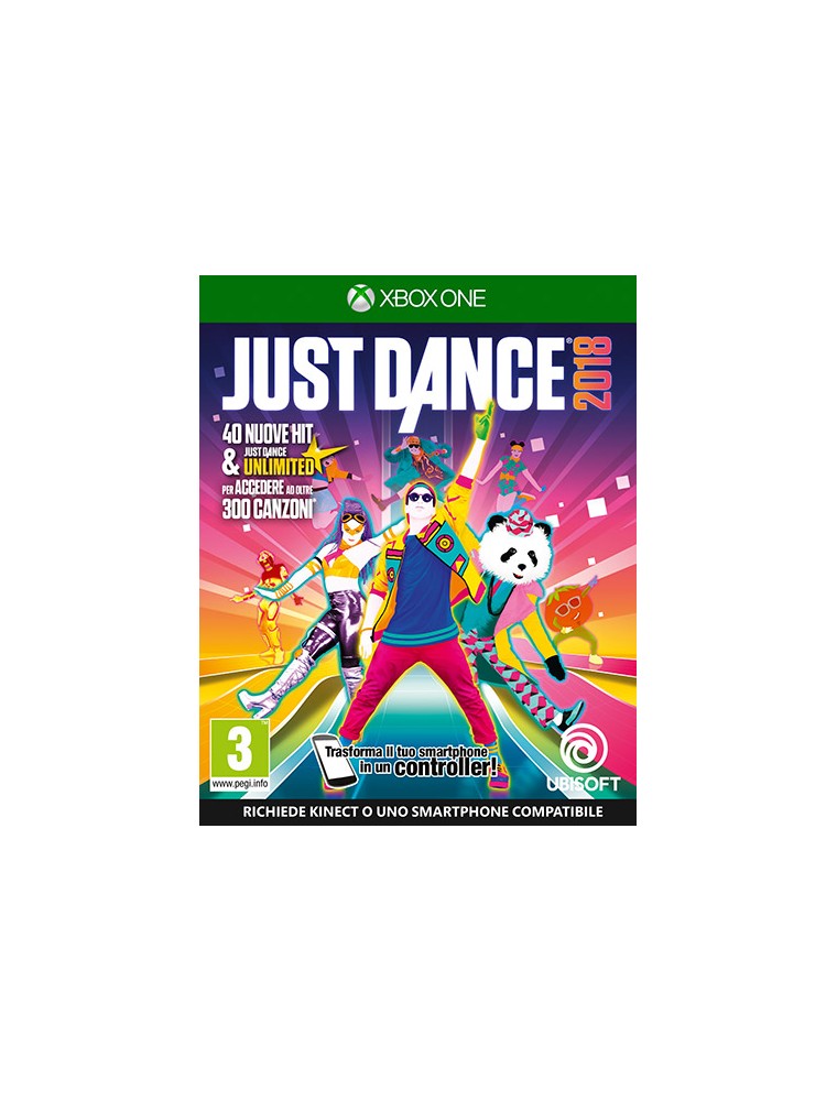 JUST DANCE 2018 SOCIAL GAMES - XBOX ONE