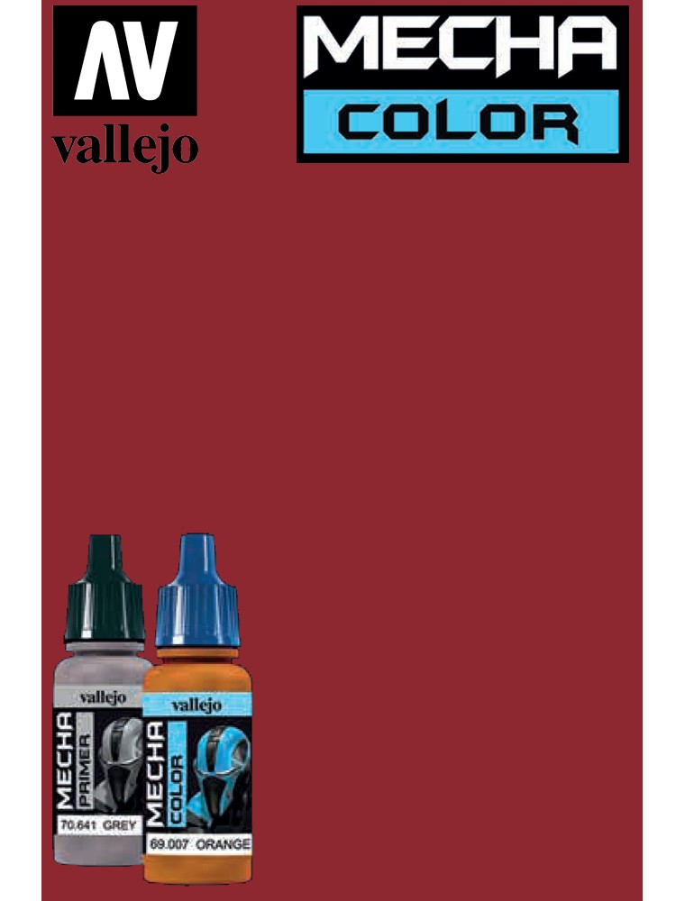 VALLEJO MECHA COLOR DARK RED 69011 COLORI VALLEJO