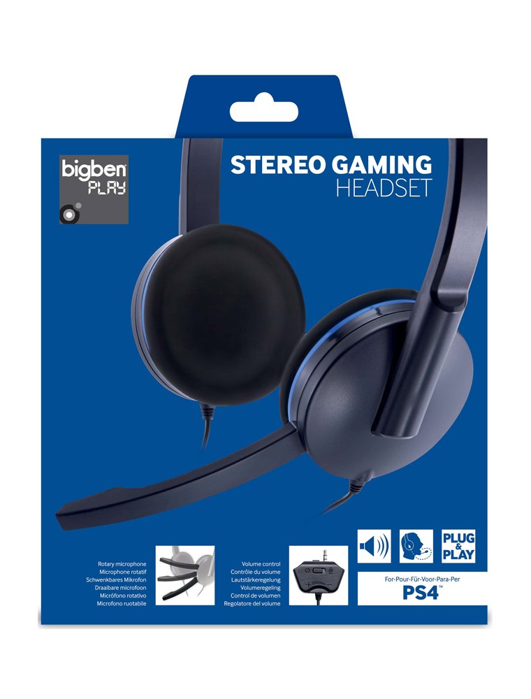 BB CUFFIE STEREO WIRED PS4