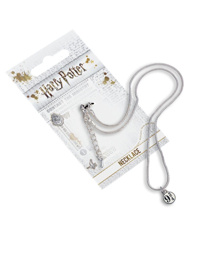 Harry Potter Collana con Ciondolo Binario 9 3/4 40 cm The Carat Shop