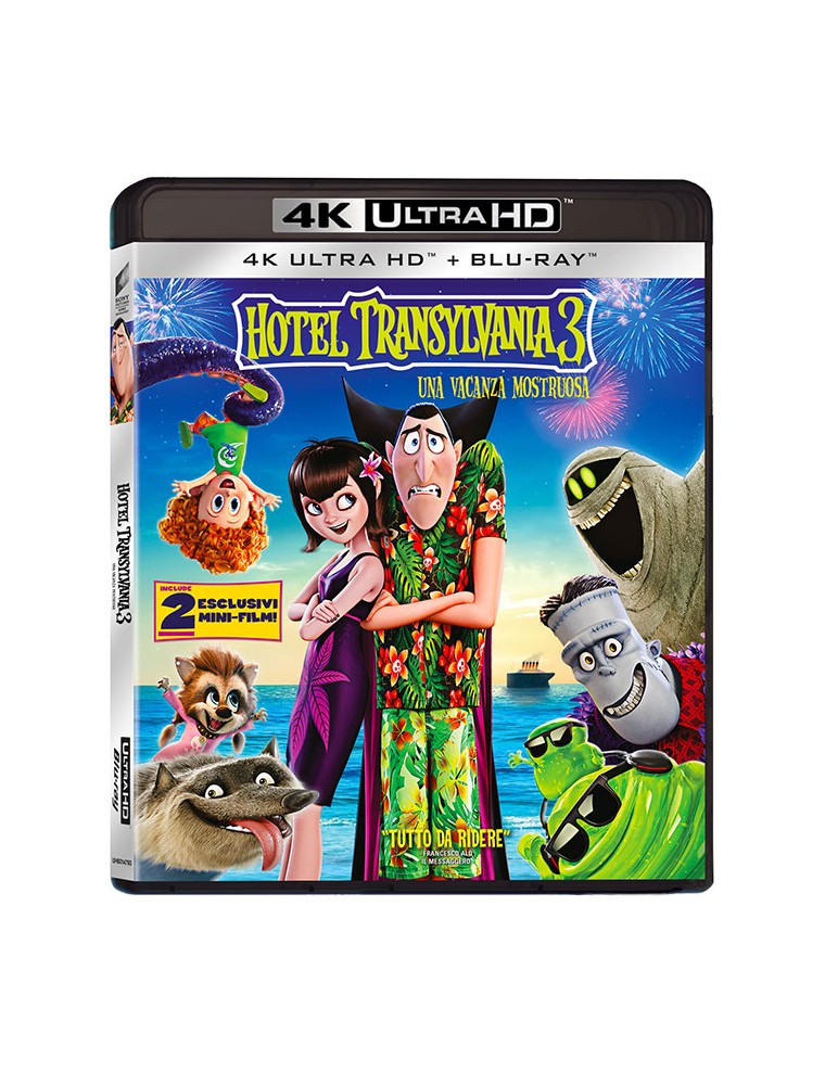 HOTEL TRANSYLVANIA 3 4K (2 DISCHI) ANIMAZIONE - BLU-RAY