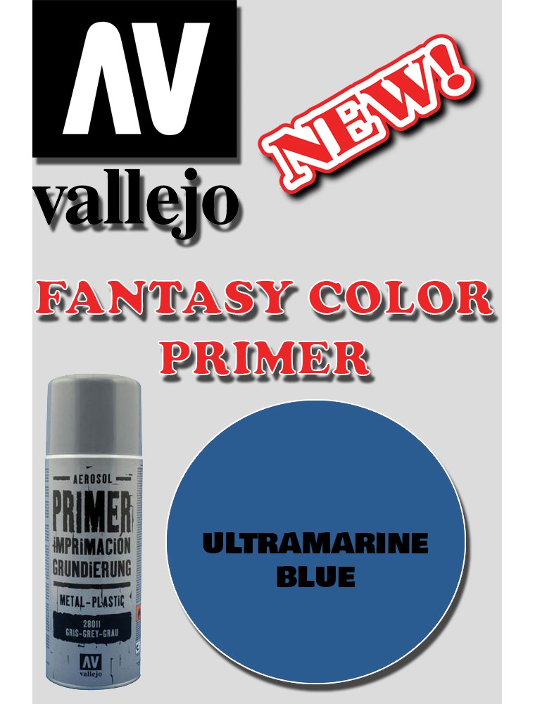 VALLEJO FANTASY COLOR PRIMER ULTRAMAR BLUE 28017 COLORI VALLEJO