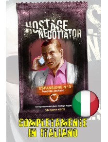 DO NOT PANIC GAMES HOSTAGE NEGOTIATOR Esp.3 TENENTE JACKSON GIOCO DA TAVOLO