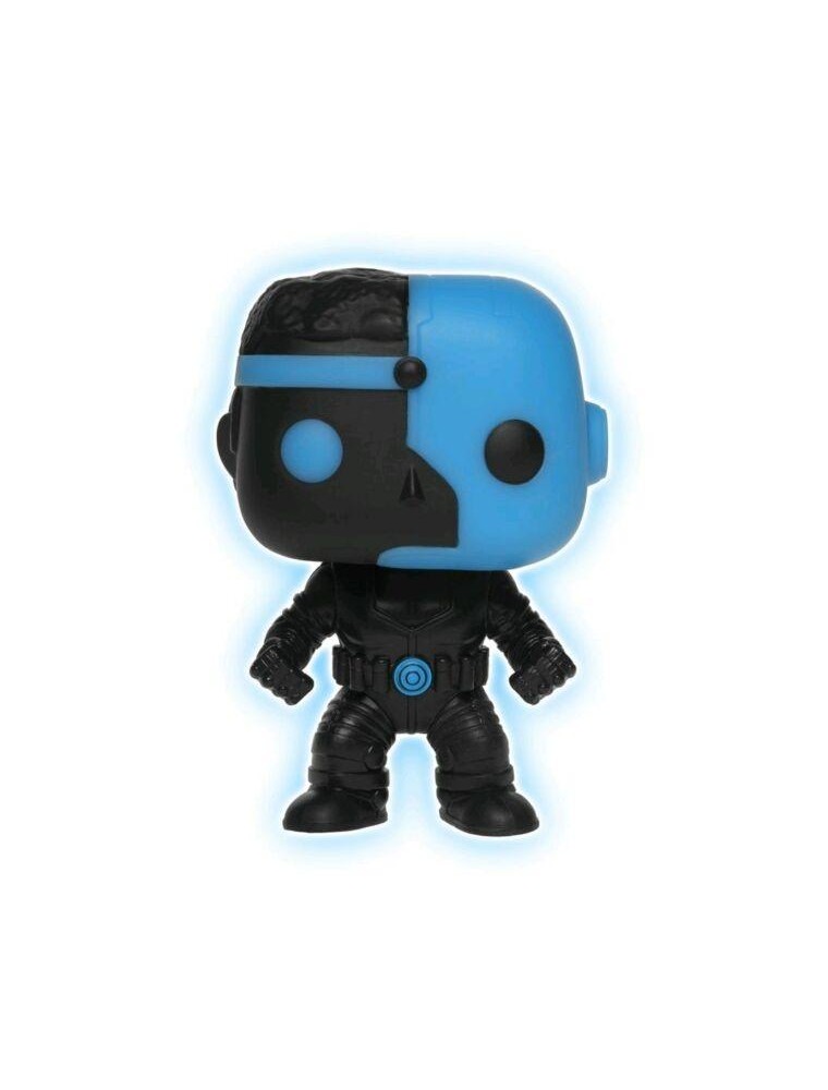 Justice League Funko POP Film Vinile Figura Cyborg Silhouette GITD Esclusiva