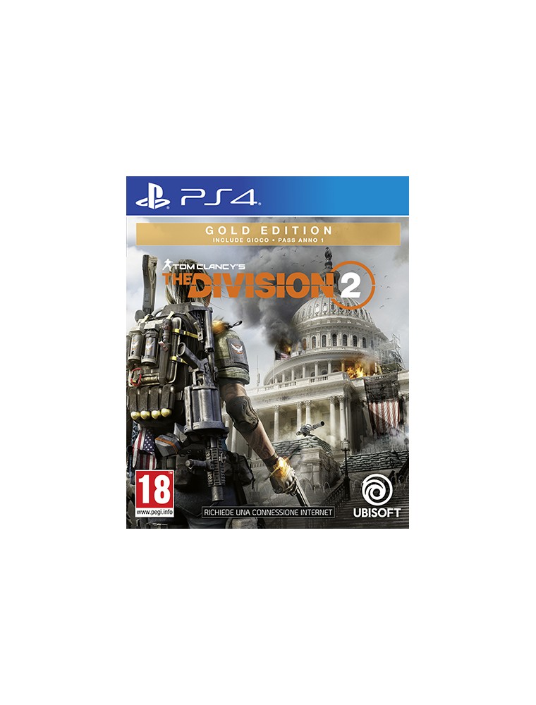 TOM CLANCY'S THE DIVISION 2 GOLD EDITION AZIONE - PLAYSTATION 4