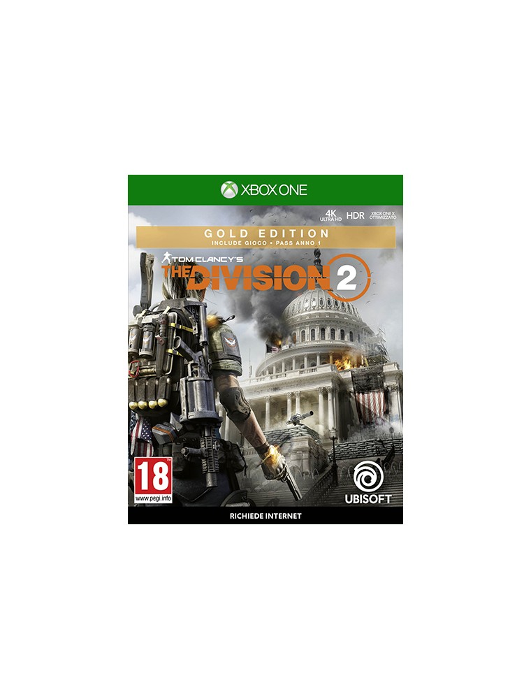 TOM CLANCY'S THE DIVISION 2 GOLD EDITION AZIONE - XBOX ONE