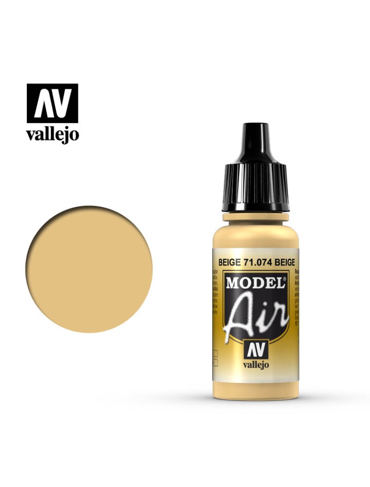 VALLEJO MODEL AIR BEIGE 71074 COLORI VALLEJO