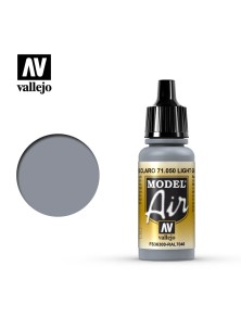 VALLEJO MODEL AIR LIGHT GREY 71050 COLORI VALLEJO