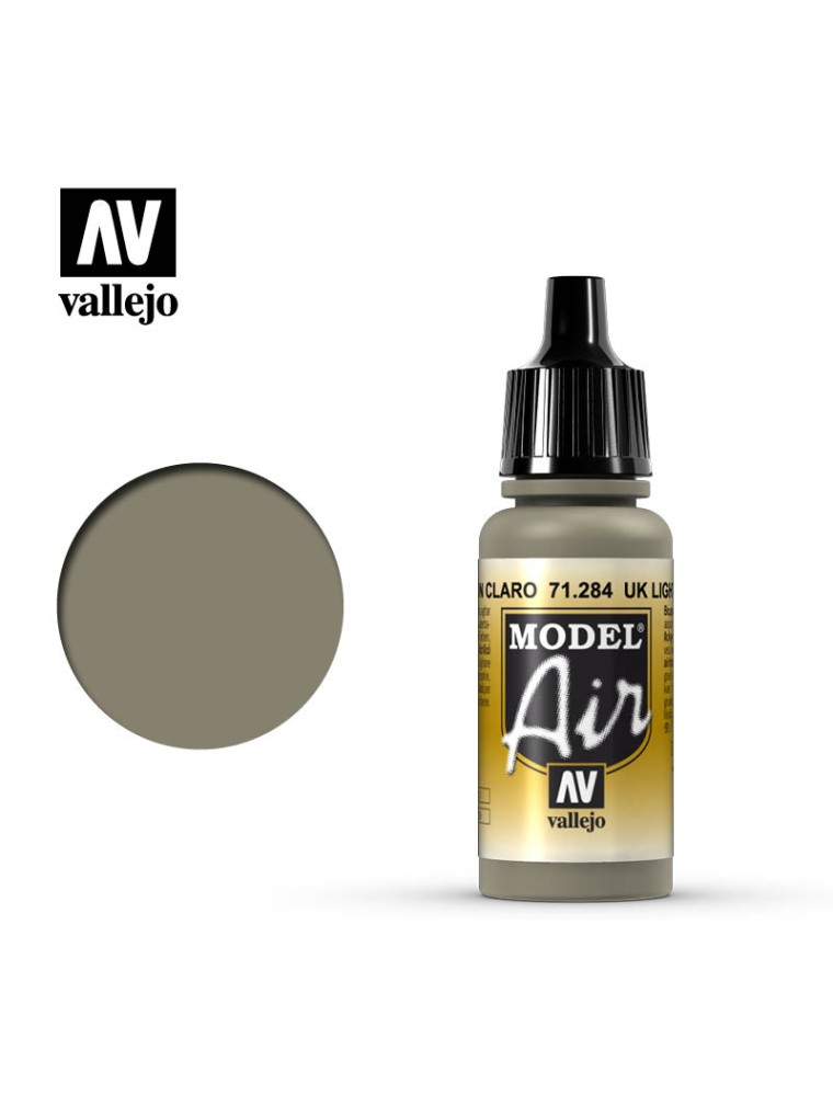 VALLEJO MODEL AIR UK LIGHT MUD 71284 COLORI VALLEJO