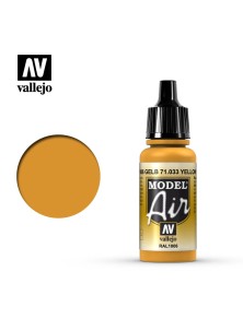 VALLEJO MODEL AIR YELLOW OCHRE 71033 COLORI VALLEJO