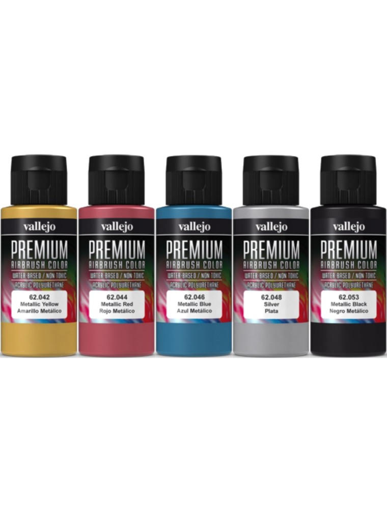 Vallejo Premium Color Metallolic Set Colori VALLEJO