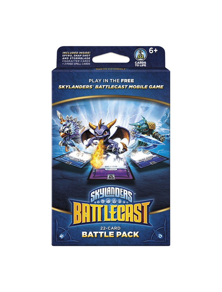 SKYLANDERS BATTLECAST - BATTLE PACK A CARTE DA GIOCO/COLLEZIONE