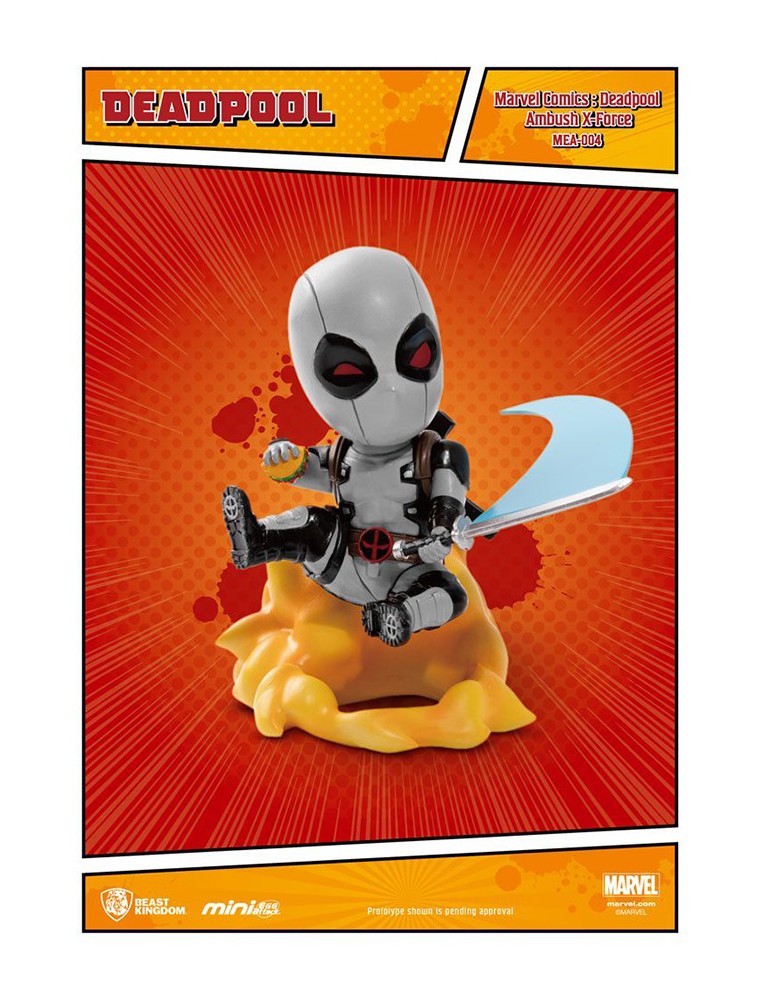 BEAST KINGDOM DEADPOOL AMBUSH X FORCE MINI FIG FIGURA