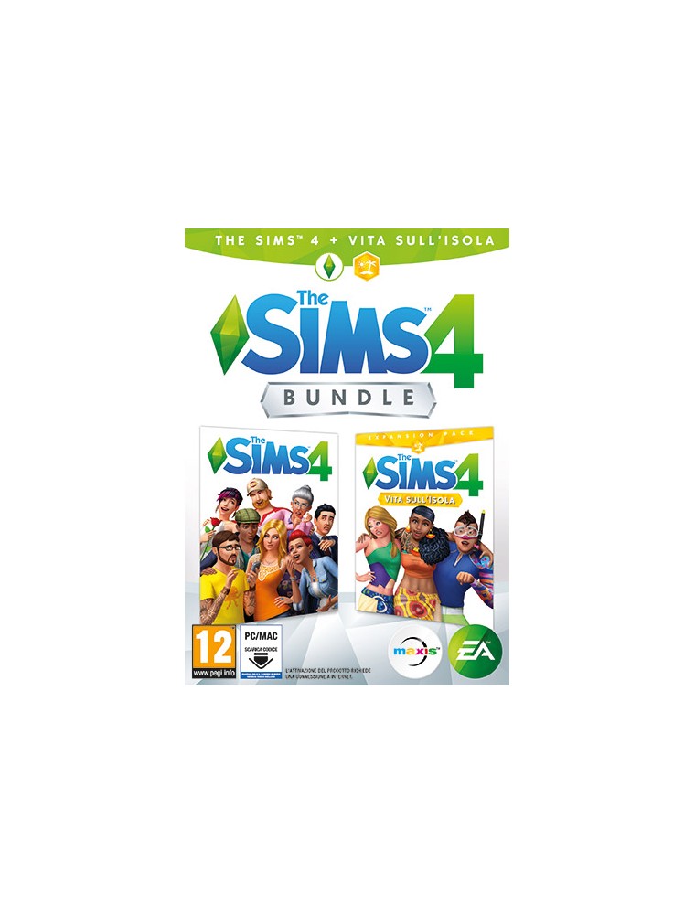 THE SIMS 4 VITA SULL'ISOLA BUNDLE SIMULAZIONE - GIOCHI PC