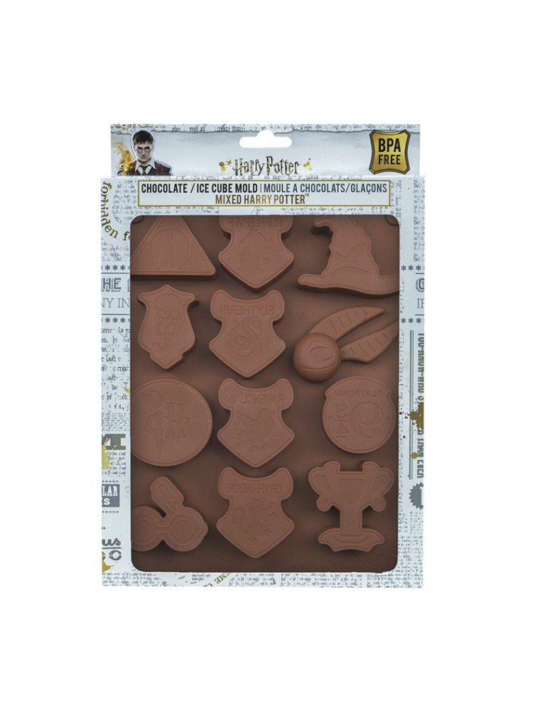 Harry Potter Cinereplicas Mixed Chocolate/ice Cube Mould Stampo