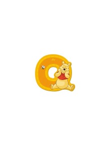 Trudi Sevi 82773 - Winnie The Pooh Letteraa O Arancio Adesiva 7 Cm