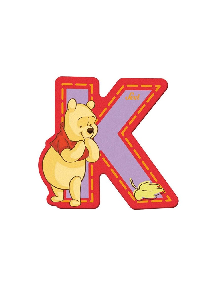 Trudi Sevi 82769 - Winnie The Pooh Letteraa K Adesiva 7 Cm