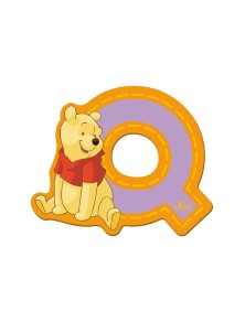 Trudi Sevi 82775 - Winnie The Pooh Letteraa Q Adesiva 7 Cm