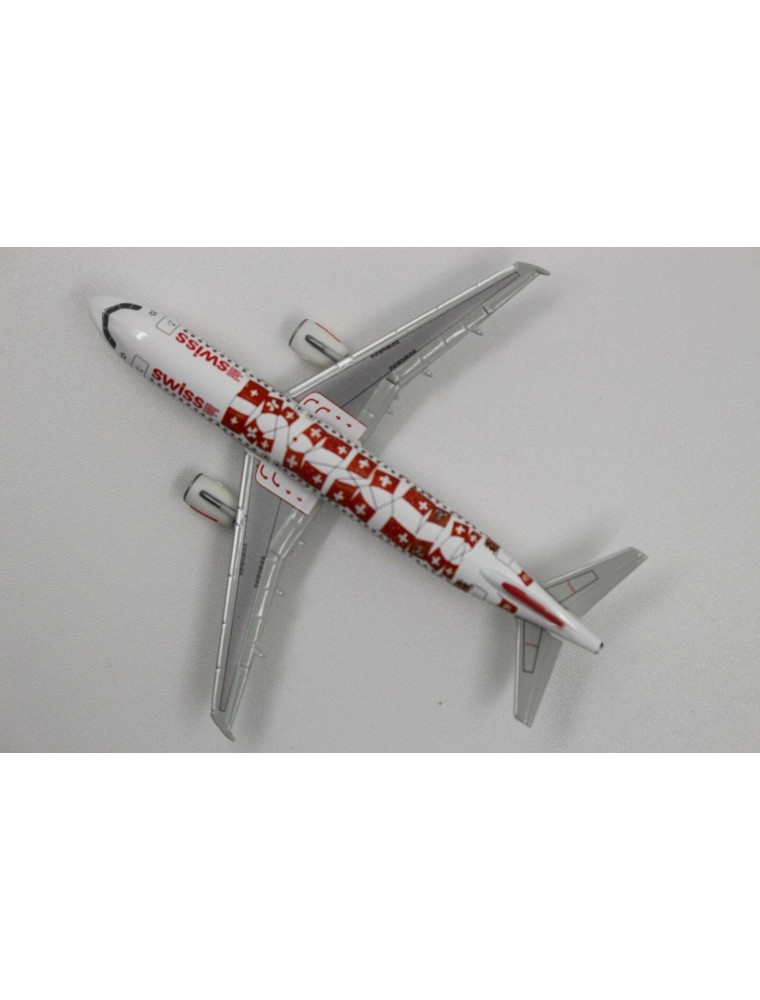 Herpa 562027 Swiss Air Lines Airbus A320 EM 2008 Aereo 1/400 Modellino