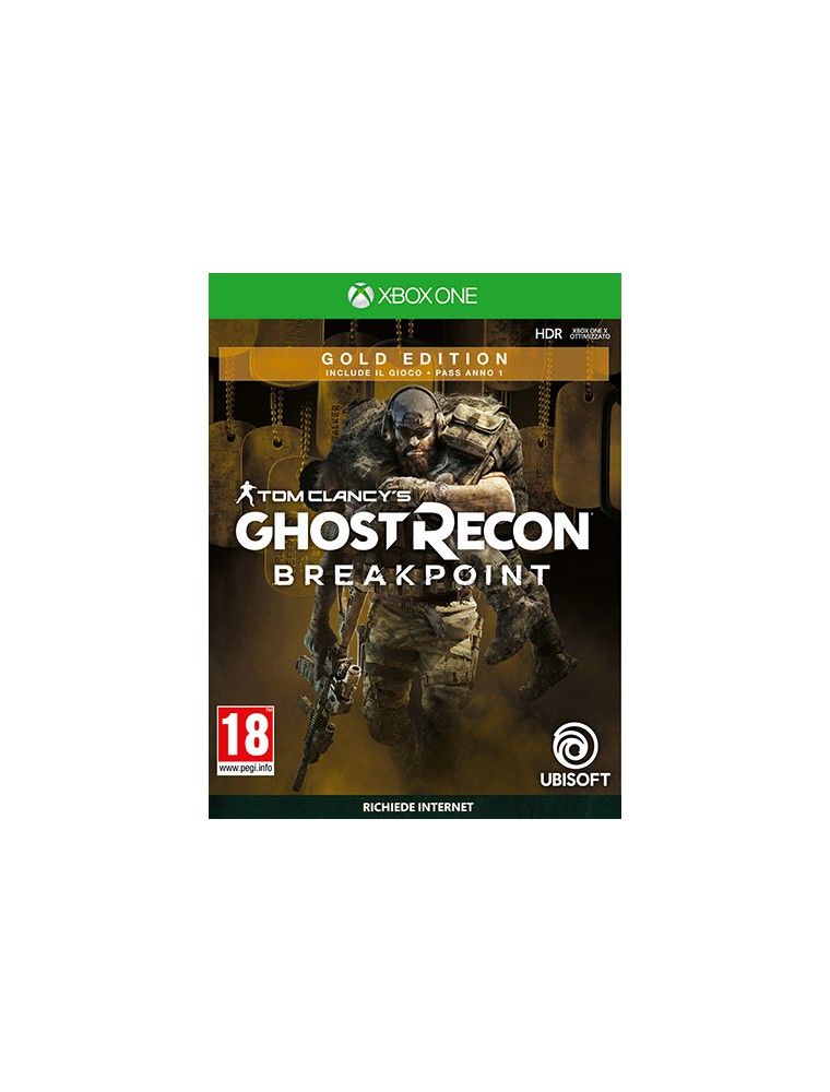 TOMCLANCYS GHOST RECON BREAKPOINT GOLDED SPARATUTTO - XBOX ONE