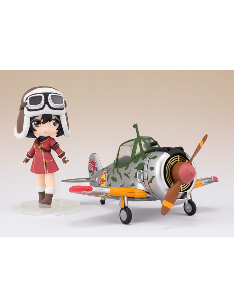 BANDAI KOTOBUKI SQUADRON KYLIE&HAYABUSA MINI FG MINI FIGURA