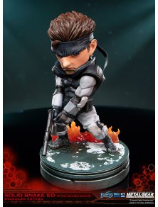 FIRST4FIGURES MGS SOLID SNAKE SUPERDEFORMED ST STATUA