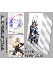 Final Fantasy FFTCG Opus X Ancient Champions PR Kit e Bustine Protettive Square Enix