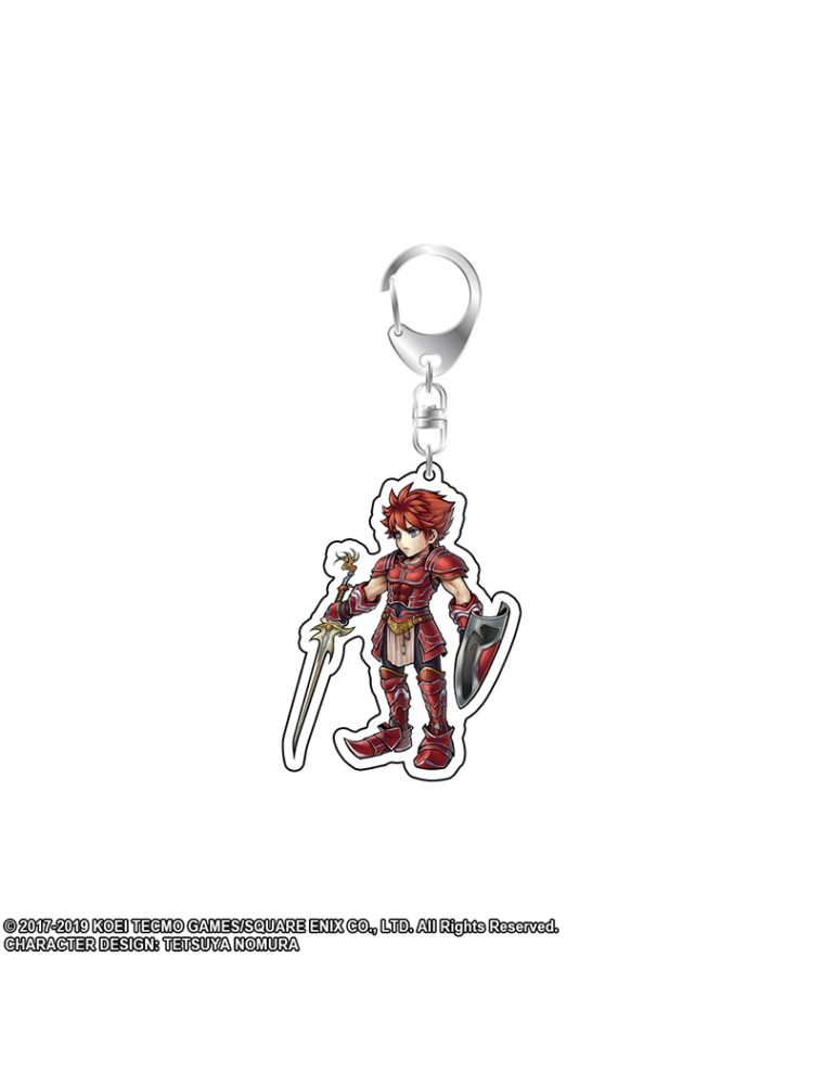 Square Enix Dff Stampa In Acrilico Key Holder Vol.8 Warrior Light Portachiavi