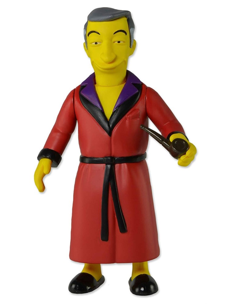 Simpson Hugh Hefner 25 Anniversario Serie 1 Figura 12,7 cm Action Neca