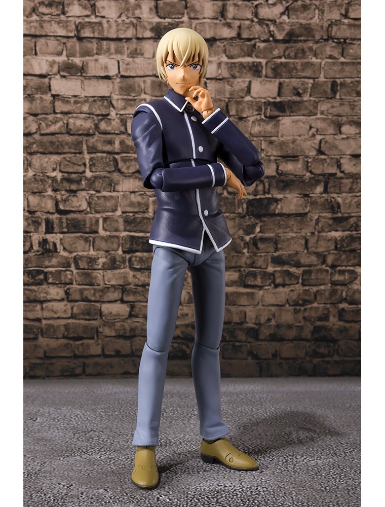 BANDAI DETECTIVE CONAN TORU AMURO S.H.F ACTION FIGURE