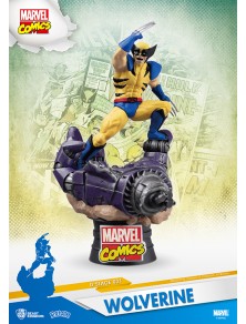 Wolverine Marvel Statua Wolverine D-Select Diorama Figura 15 cm Beast Kingdom