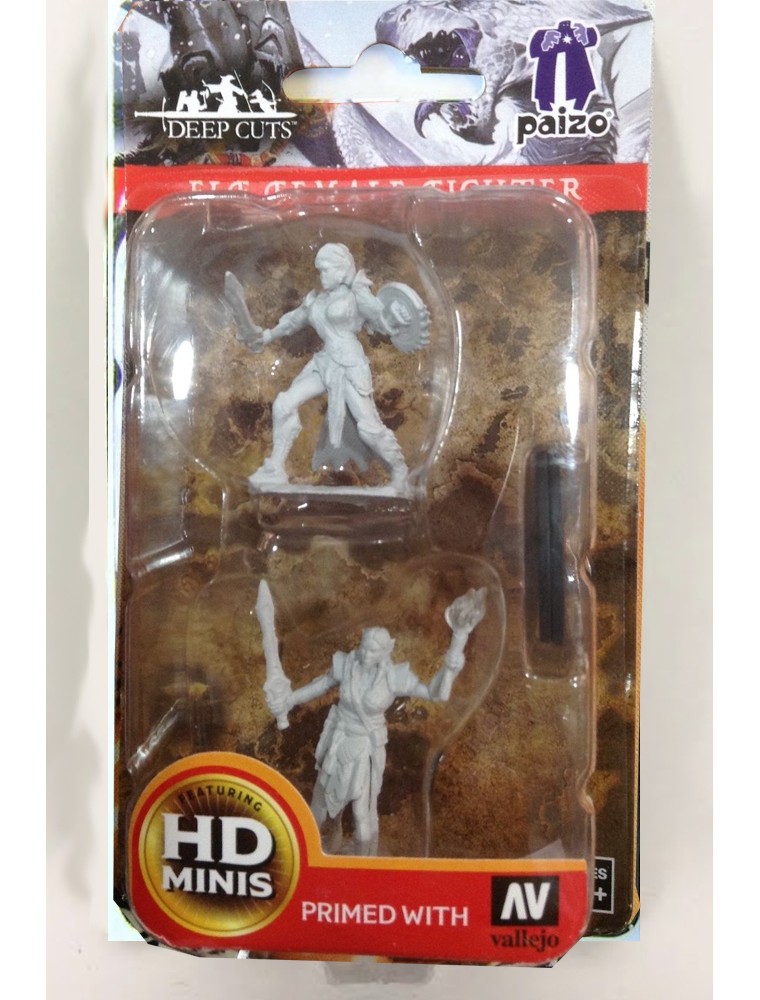 Wizkids Pathfinder Dcum Elf Female Fighter Gioco Di Ruolo