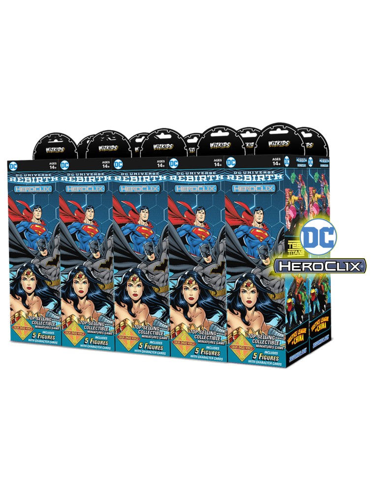 Wizkids Dchc Dc Rebirth Boosters Brick Gioco Da Tavolo